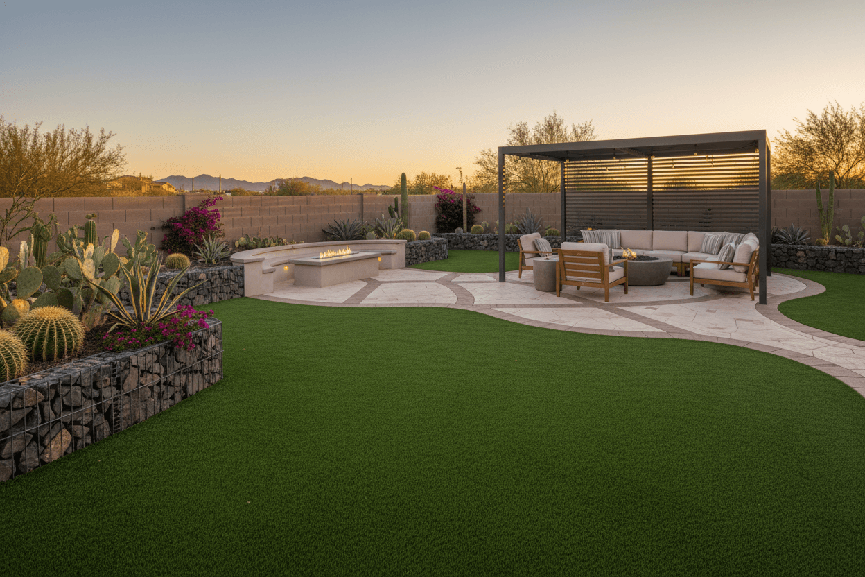 Backyard Transformation - After