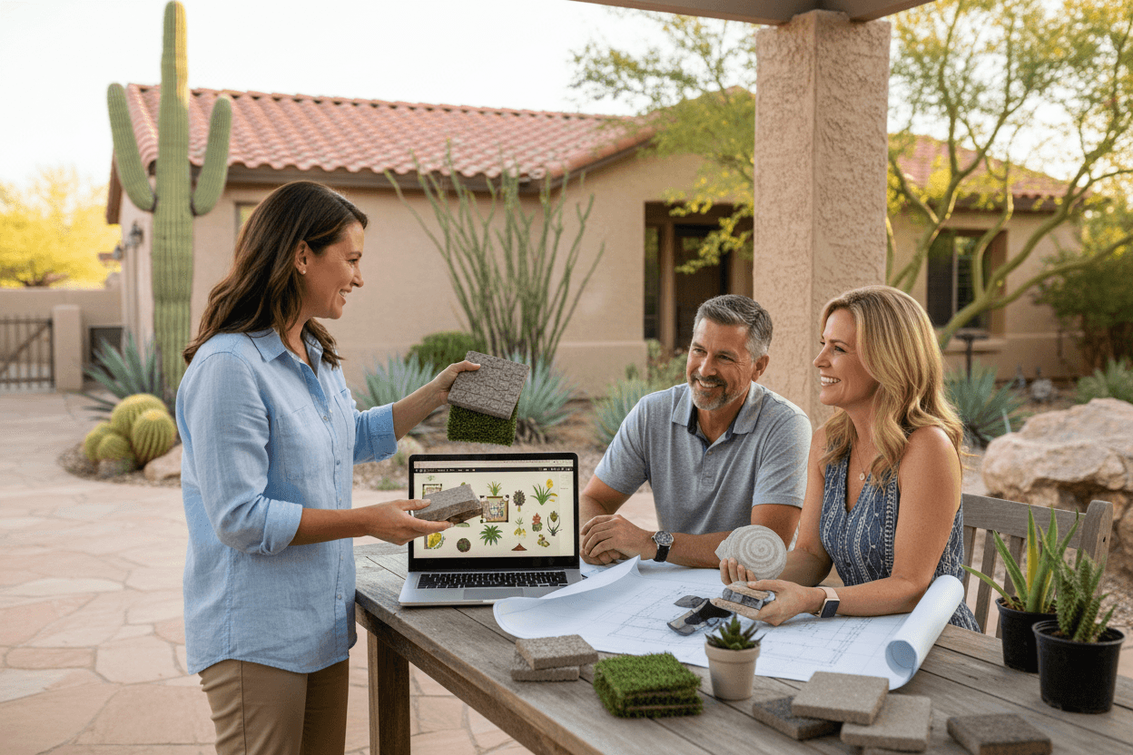 Landscaping consultation