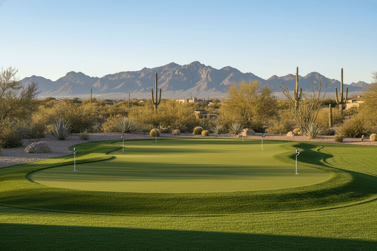 Custom Putting Green
